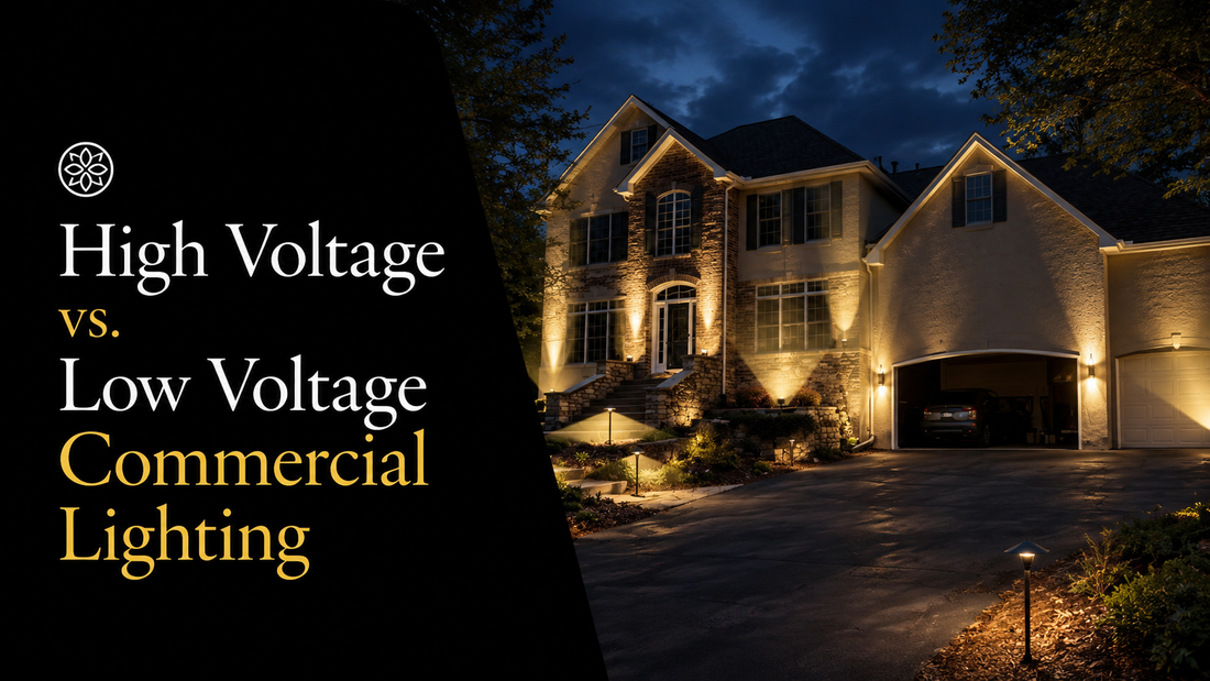 High Voltage vs. Low Voltage Commercial Lighting