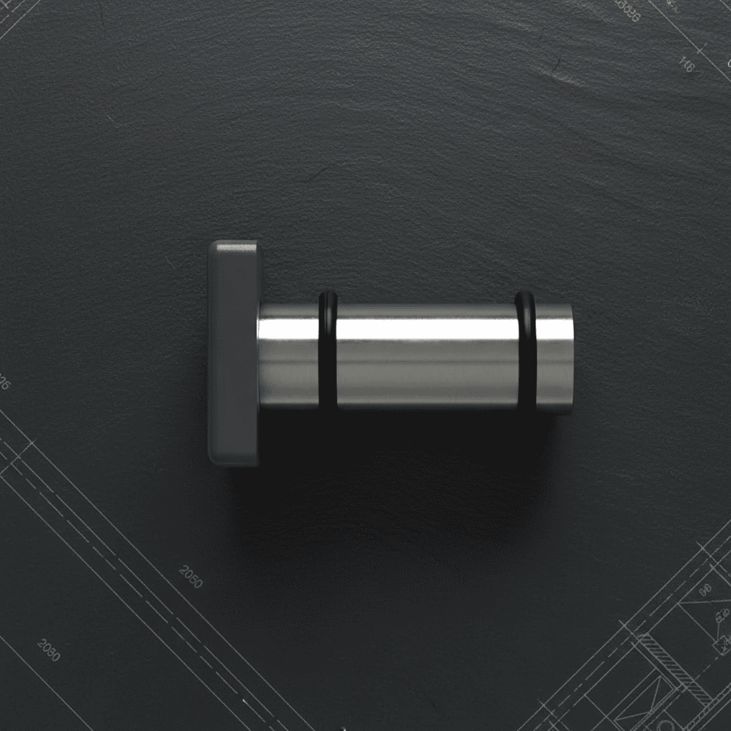 Micro Bullet Series – Paver Mount - Square - Flat Front