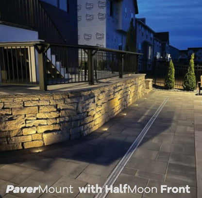 Micro Bullet Series – Paver Mount - Square - Flat Front